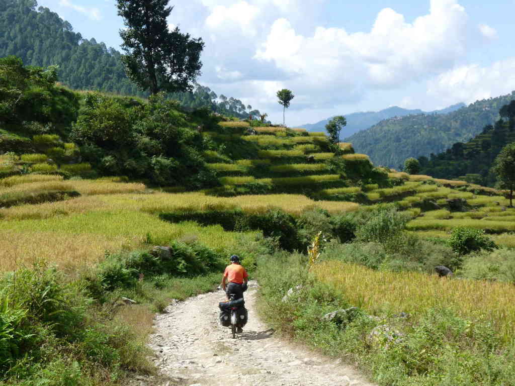 cycling green borders in Nepal